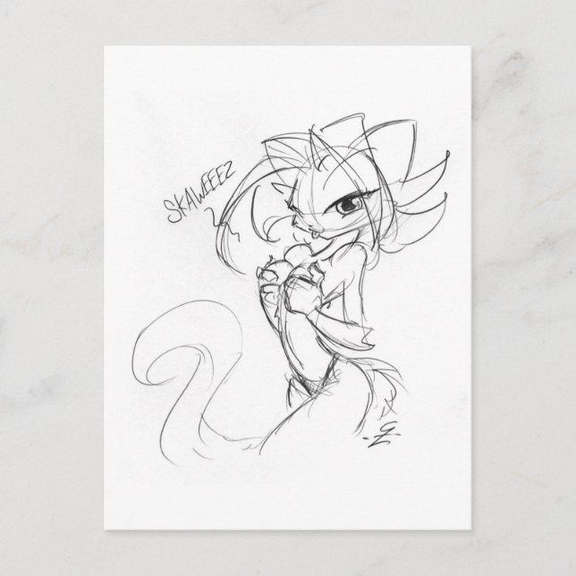 Postal Kat Squeeze (Anverso)