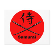 Katana japonés y kanji samurái