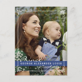 Postal Kate Middleton Prince George