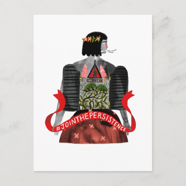 Postal Katie Vernon (Anverso)