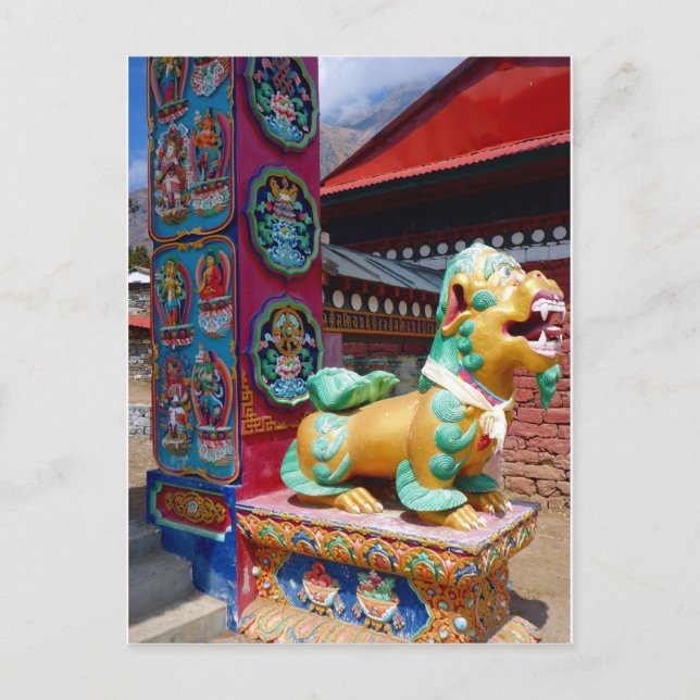 Postal Katmandu, Nepal (Anverso)