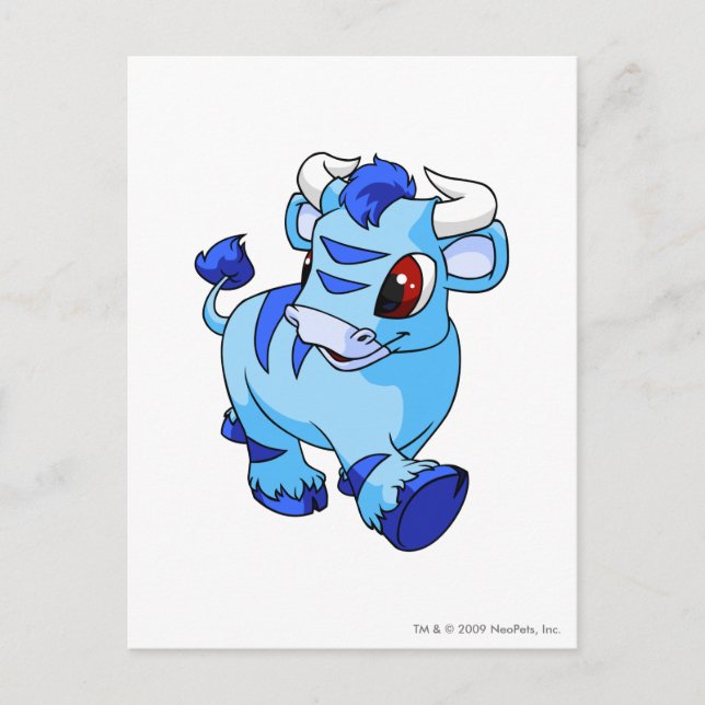 Postal Kau Blue (Anverso)