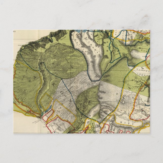 Postal Kauai, Hawaii (Anverso)