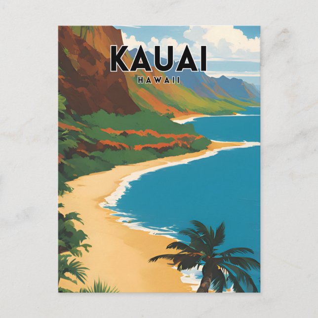 Postal Kauai Hawaii (Anverso)