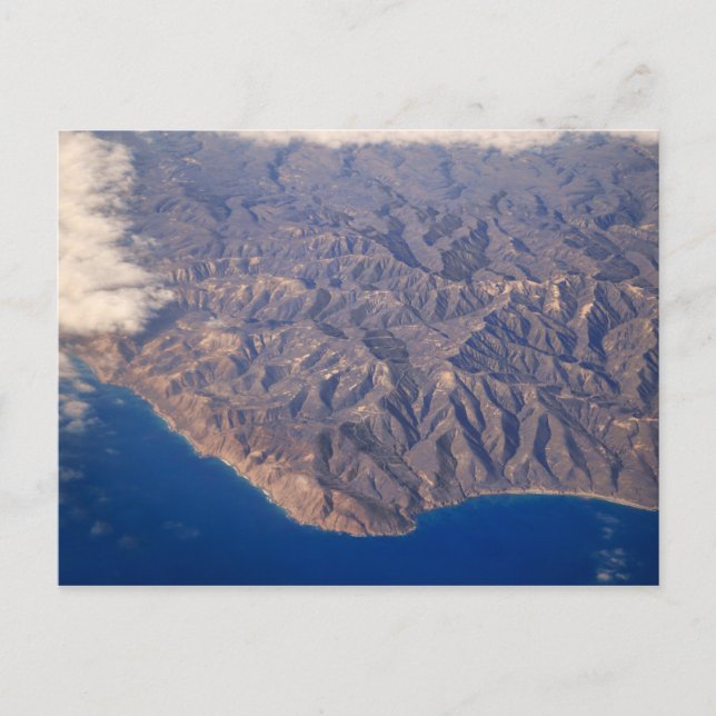 Postal Kauai, Hawaii, vista aérea (Anverso)