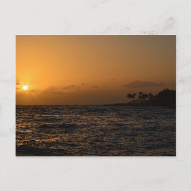 Postal Kauai Sunset (Anverso)