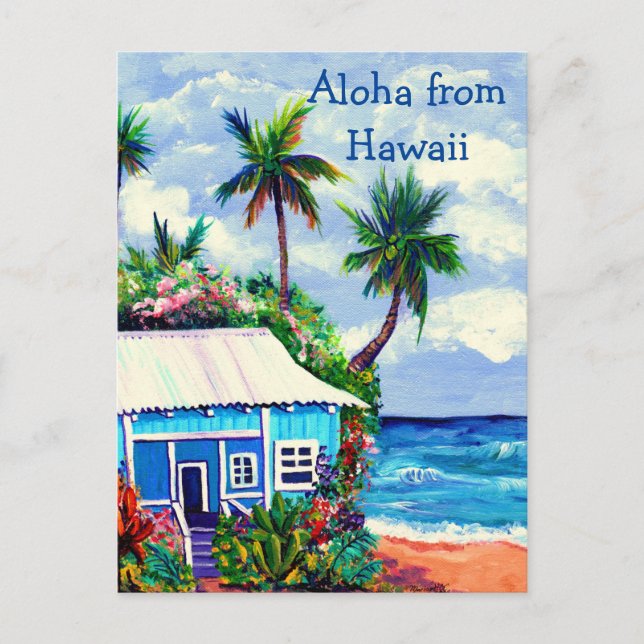 Postal Kauai Tropical Beach House (Anverso)