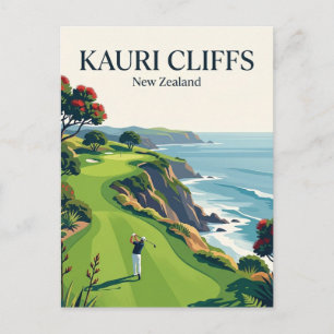 Postal Kauri Cliffs Nueva Zelanda