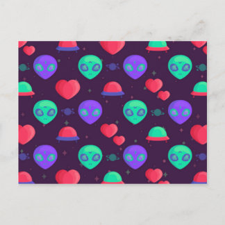 Postal Kawaii Aliens