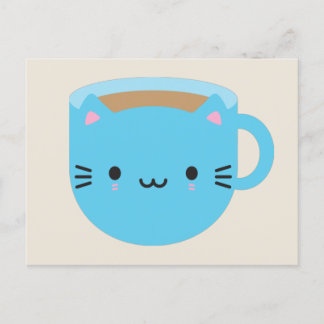 Postal Kawaii Cat Cup