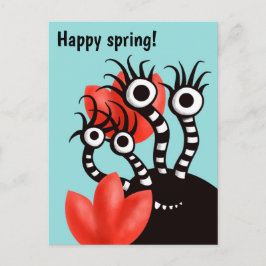 Postal Kawaii Cute Monster Kids