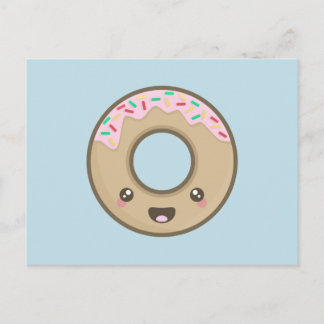 Postal Kawaii Donut