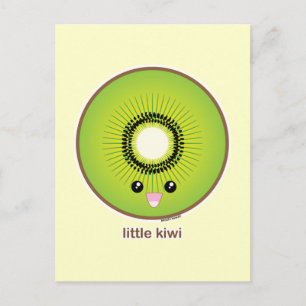 Postal Kawaii Kiwi