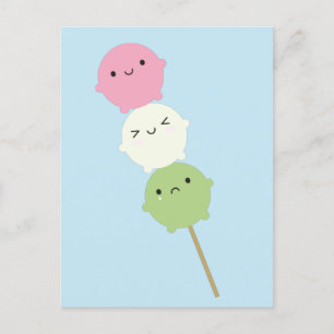 Postal Kawaii Mochi Dango