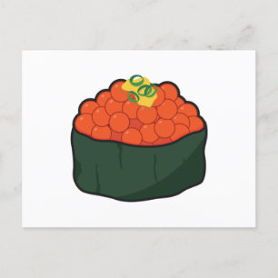 Postal Kawaii Salmon Sushi - Kawaii Foodies
