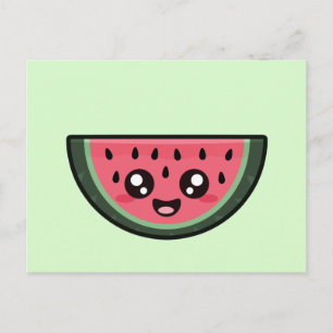Postal Kawaii Watermelon