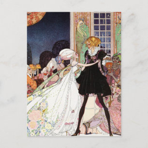 Postal Kay Nielsen - Doce princesas bailarinas