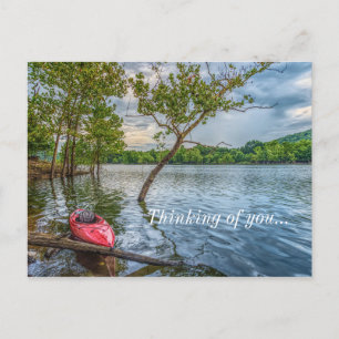 Postal Kayak Flotando En Table Rock Lake Pensando En Ti