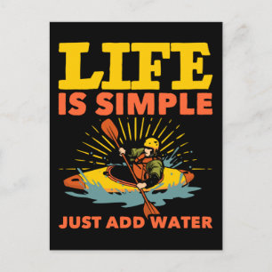 Postal Kayaking Hobby Kayak Life