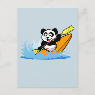 Postal Kayaking Panda