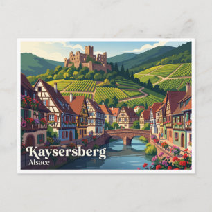 Postal Kaysersberg Francia