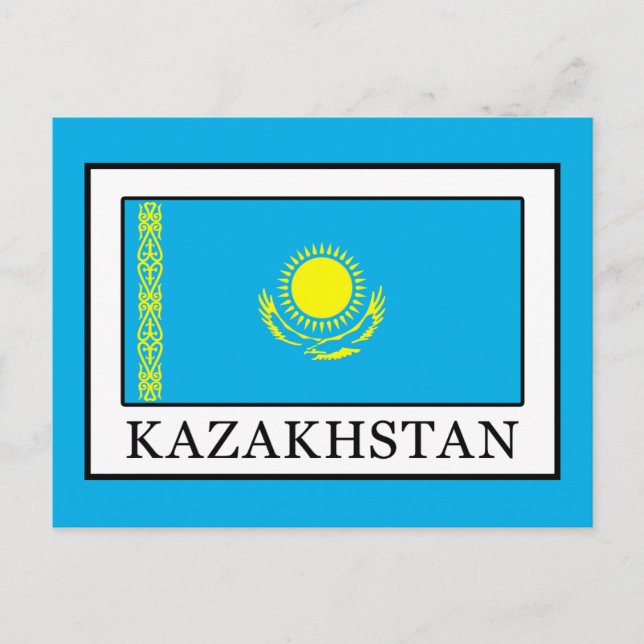 Postal Kazajistán (Anverso)