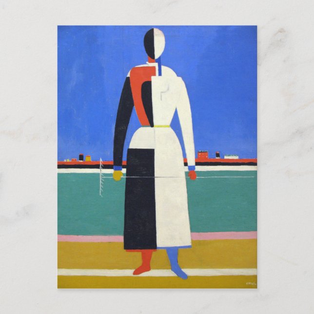 Postal Kazimir Malevich Art (Anverso)