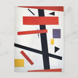Postal Kazimir Malevich - Suprematismo