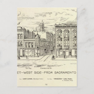 Postal Kearny, Sacramento y Clay West Side