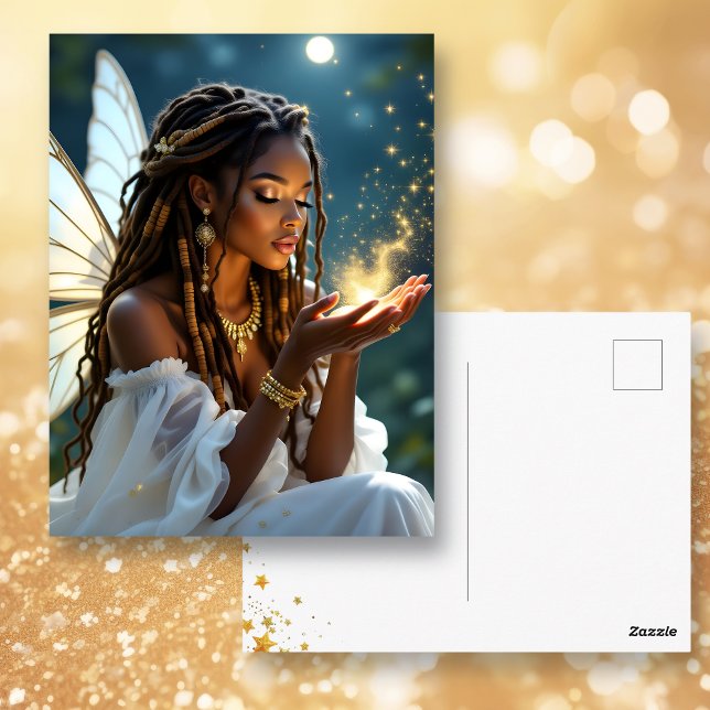 Postal Keeping in Touch | Fairy and Gold Dust (Subido por el creador)