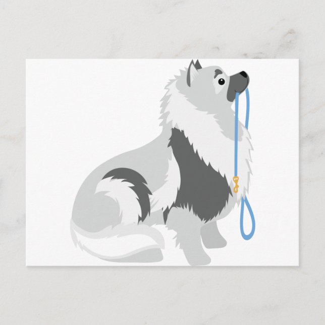 Postal Keeshond Leash (Anverso)