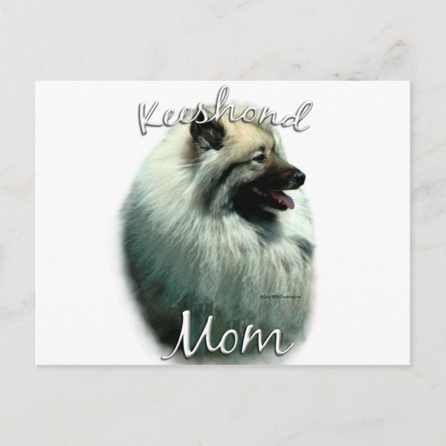Postal Keeshond Mom 2 (Anverso)