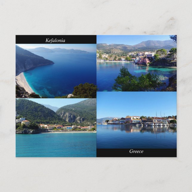 Postal Kefalonia - Grecia (Anverso)