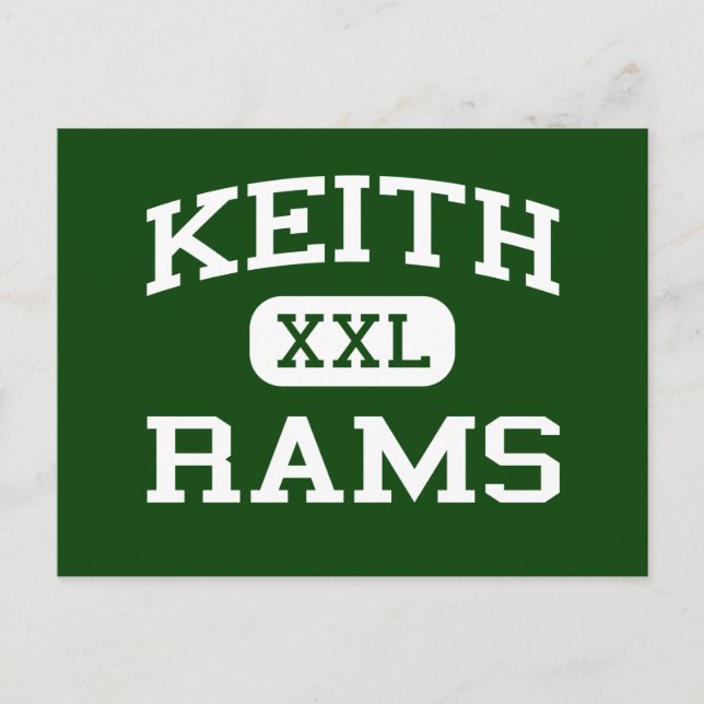 Postal Keith - Rams - Junior - Altoona Pensilvania (Anverso)