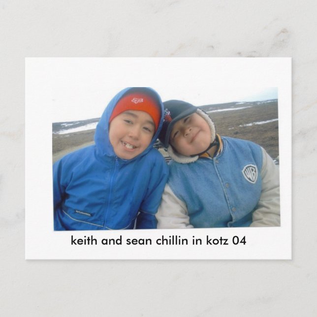 Postal keith sean, keith y sean chillin en kotz 04 (Anverso)