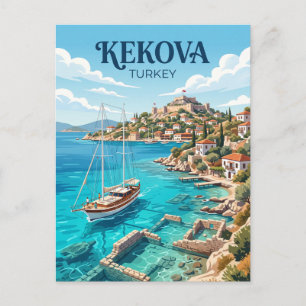 Postal Kekova Turquía