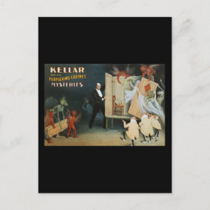 Postal Kellar y sus misterios desconcertantes en el gabin