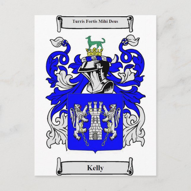 Postal Kelly Coat of Arms (Anverso)