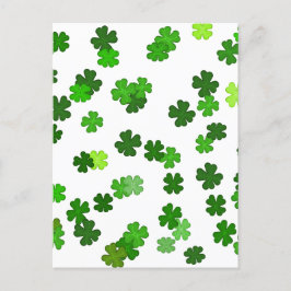 Postal Kelly "Shamrock Falling"