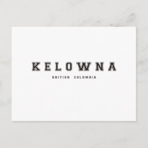 Postal Kelowna British Columbia
