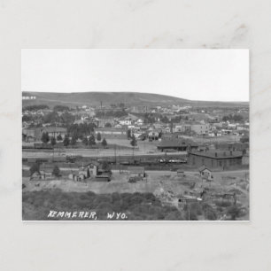 Postal Kemmerer Wyoming, alrededor de 1920