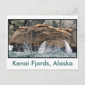 Postal kenai 10, fiordos kenianos, Alaska