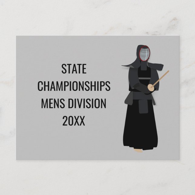 Postal Kendo (Anverso)