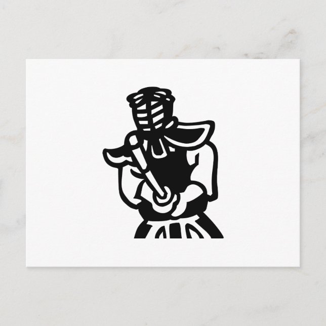 Postal kendo (Anverso)