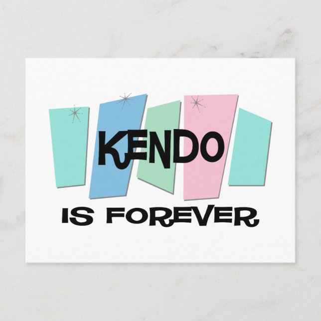Postal Kendo es para siempre (Anverso)