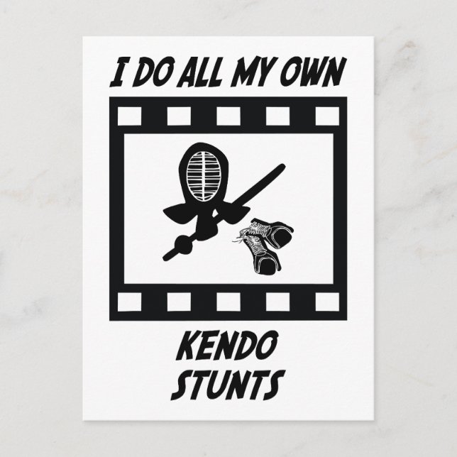 Postal Kendo Stunts (Anverso)