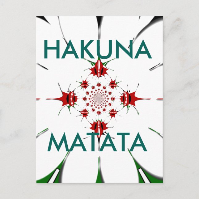 Postal Kenia Mágica: Adoptar la cultura kaleidoscope 🇰 � (Anverso)