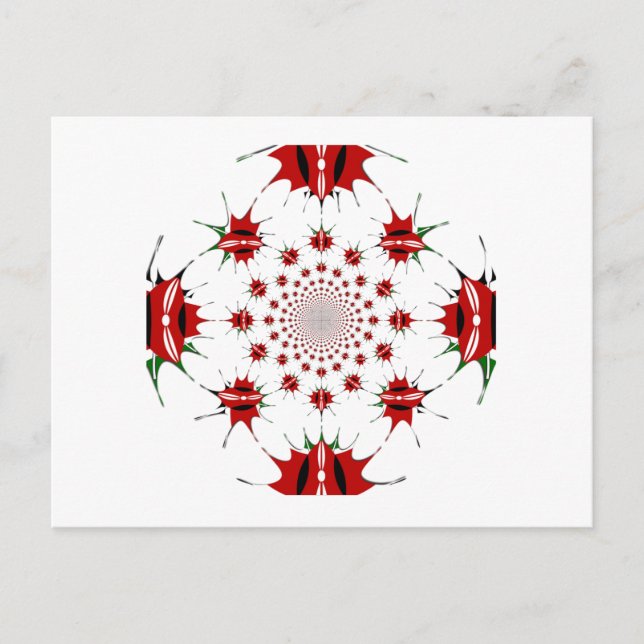 Postal Kenia mágica: La identidad cultural Kaleidoscope � (Anverso)