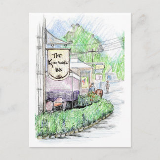 Postal Kennebunkport Inn Maine Hotel Souvenir