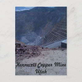 Postal Kennecott Copper Mine Post Card